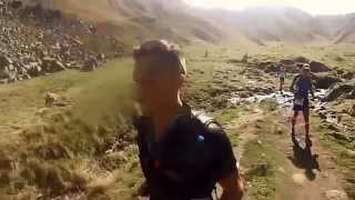 Trail du Sancy 2015 CdF 34km  Descente du Sancy vers Mont Dore [upl. by Aranat395]