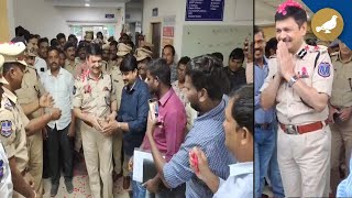 City Police Commissioners Transferred DS Chauhan gets big farewell by staff [upl. by Heywood285]