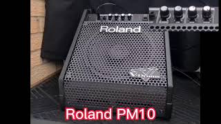 Roland PM10 v PM100 Quick Sound Test [upl. by Ereynihc]