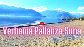 Esplora Verbania Suna con la sua bella spiaggia in unavventura sul Lago Maggiore 🚤☀️ travel [upl. by Yssis914]