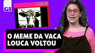 Vaca louca ou vaca sã a história de um dos primeiros memes brasileiros l QUE MEME É ESSE l G1 [upl. by Edmunda]