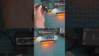 Testing of the ebike lighting system ebike ebikestyle electronics bikelights [upl. by Atidnan967]