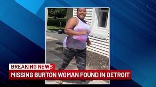 Missing endangered Burton woman found in Detroit [upl. by Platon]