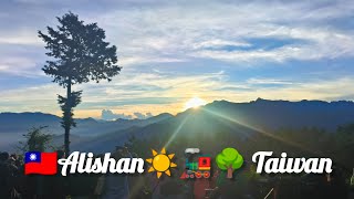 Alishan Mtn Taiwan Old trains Sunrise Forest Cool Air Buddies Tea Food 6 years abroad [upl. by Jueta63]