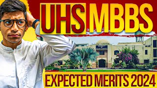 UHS MBBS Expected Merits 2024  Complete Analysis [upl. by Yntruoc]