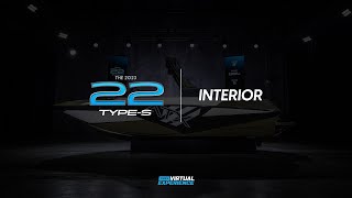 22 TypeS Interior  ATX Surf Boats Virtual Experience [upl. by Nitsej]