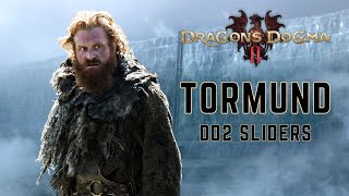 Tormund Giantsbane Sliders Game of Thrones  Dragons Dogma II Character Creation [upl. by Nillor]