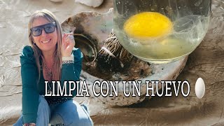 limpia con huevo 🥚 super poderosa [upl. by Argyle134]