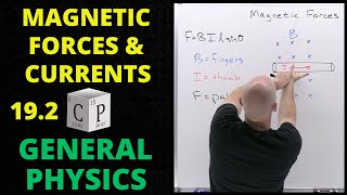 192 Magnetic Forces and Currents  General Physics [upl. by Ynwat]