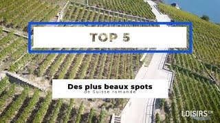 TOP 5 des plus beaux spots de Suisse romande [upl. by Aerised932]