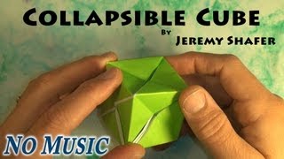 Collapsible Cube no music [upl. by Ellebyam]