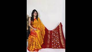 Modal silk saree tye n dye saree trending youtube fashion [upl. by Casilde]