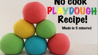 How to make No Cook Playdough [upl. by Yeuh964]