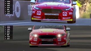 Scott Mclaughlins 2017 Bathurst Shootout Lap amp FM 7 Recreation Comparison SupercarsChampionship [upl. by Appleton]