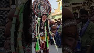 श्री श्याम शोभायात्रा मंड्रेला में दिल्ली की नृत्य नाटिका की प्रस्तुति mandrella dance [upl. by Aelrac]