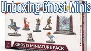 Unboxing and Building Ghost miniatures Archon Studios Dungeons and Lasers [upl. by Leeanne]