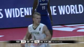 Arnas Velicka  2016 FIBA U18 European Championship [upl. by Rodriguez]