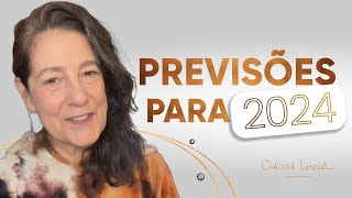 PREVISÕES PARA 2024  CLAUDIA LISBOA [upl. by Soma]