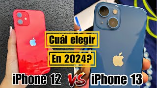 iPhone 12 vs iPhone 13 ¿cuál es MEJOR en 2024 [upl. by Gerard876]