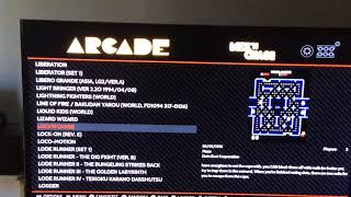 RetroPie Arcade games list  Over 2300 [upl. by Joletta]