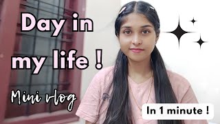 🤩Day in my life Tamil ✨ Working day mini vlog [upl. by Dduj]