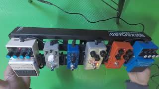 ROCKBOARD DUO 21  MY SIMPLE PEDAL BOARD BUILD  QUICK AND EASY [upl. by Pryor]