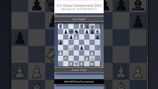 Atwell Rose vs Lee Megan US Chess Championship 2024 Round 11 01 [upl. by Emmey]