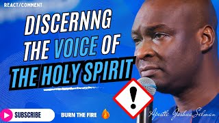 How to Know Satan is Trying to Lead you as the Holy Spirit  APOSTLE JOSHUA SELMAN [upl. by Suivatnod]