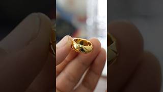 Rhombuspatterned ring goldaccessories jewelry goldbraclets gold ring jewellery [upl. by Prudi]