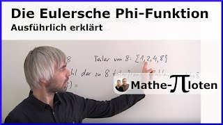 Die Eulersche PhiFunktion [upl. by Vernier]