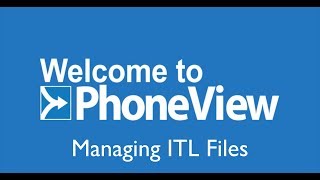 Managing ITL  CTL Files  How to Delete ITL  CTL Files from Cisco Phones Through PhoneView [upl. by Pascoe]