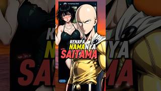 KENAPA MC ANIME ONE PUNCH MAN NAMA NYA SAITAMA shorts [upl. by Drofnil760]