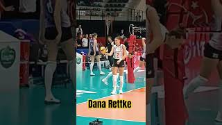 Dana Rettke USA Volleyball Vole Voleybol Volei maç match [upl. by Kev]