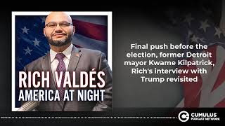 Final push before the election former Detroit mayor Kwame Kilpatrick Richs interview with [upl. by Tully]