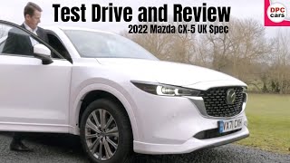 2022 Mazda CX5 UK Spec Test Drive and Review [upl. by Ennovihc]