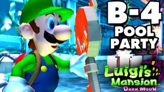 Luigis Mansion Dark Moon  Haunted Towers  B4 Pool Party Nintendo 3DS Gameplay Walkthrough [upl. by Ashbaugh]