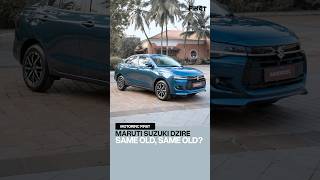 Maruti Suzuki Dzire 2025 First Impressions  MotorIncFirst S02E46 [upl. by Ulphia]