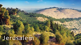 Biblical land Judean Mountains National Park Jerusalem [upl. by Sharman]