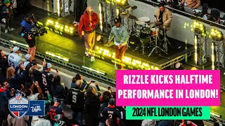 Rizzle Kicks Halftime Performance in London  NFL UK amp Ireland [upl. by Sabec723]