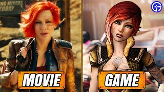 Borderlands Movie Vs Game Voice Actors Comparison [upl. by Carrel730]