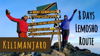 Mount Kilimanjaro via Lemosho Route 8 Days  Tanzania [upl. by Eniawd376]