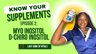 “Know Your Supplements Ep 2 Understanding Inositol Types for PCOS amp Fertility Myoinositol PCOS [upl. by Carla570]