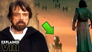 Star Wars Lukes Original Fight Scene Explained The Last Jedi [upl. by Ailugram]