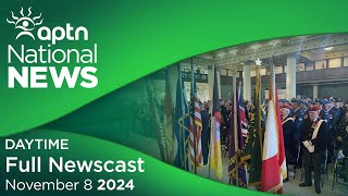 APTN National News November 8 2024 [upl. by Airamak449]