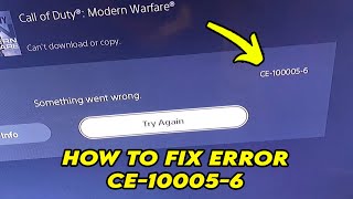 How to Fix Error Code CE100056 on PS5 [upl. by Sylirama]