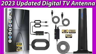 TOP 7 2023 Updated Digital TV Antenna for IndoorOutdoor Use [upl. by Adnorat]