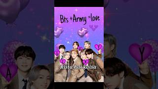 BTS army tera mera rishta hai kaisa bts kpop btsshorts runbts [upl. by Edia]