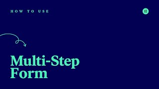 How to Create MultiStep Forms PRO [upl. by Heppman64]