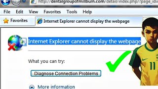 internet explorer cannot display the webpage nointernet leptop me net nahi chal raha he 100solve [upl. by Ahras]