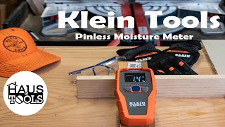 Klein Tools ET140 Pinless Moisture Meter [upl. by Anivel956]